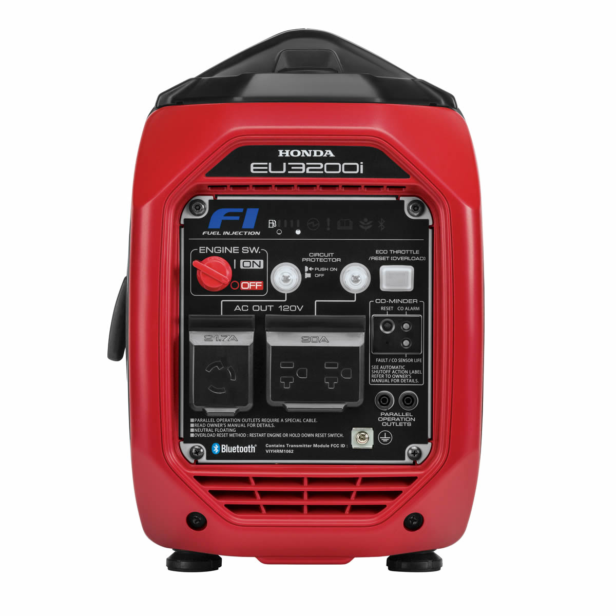 Honda EU3200IAN 3200W Portable Inverter Generator w/ CO-MINDER - Reconditioned